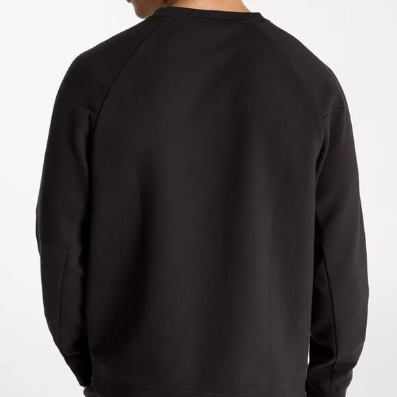 DSG Men's Sport Fleece Crewneck, Pure Black, Medium, NWT - Picture 3 of 5